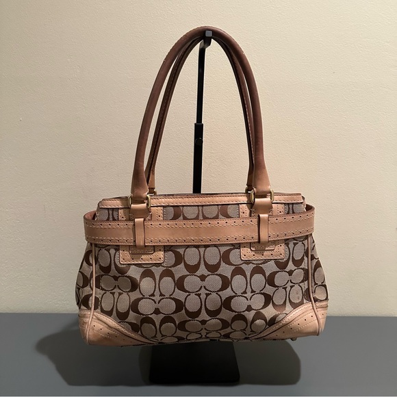 Coach Hampton Signature C Satchel. Y2K. 2006.  Style number 10507. - Picture 2 of 10